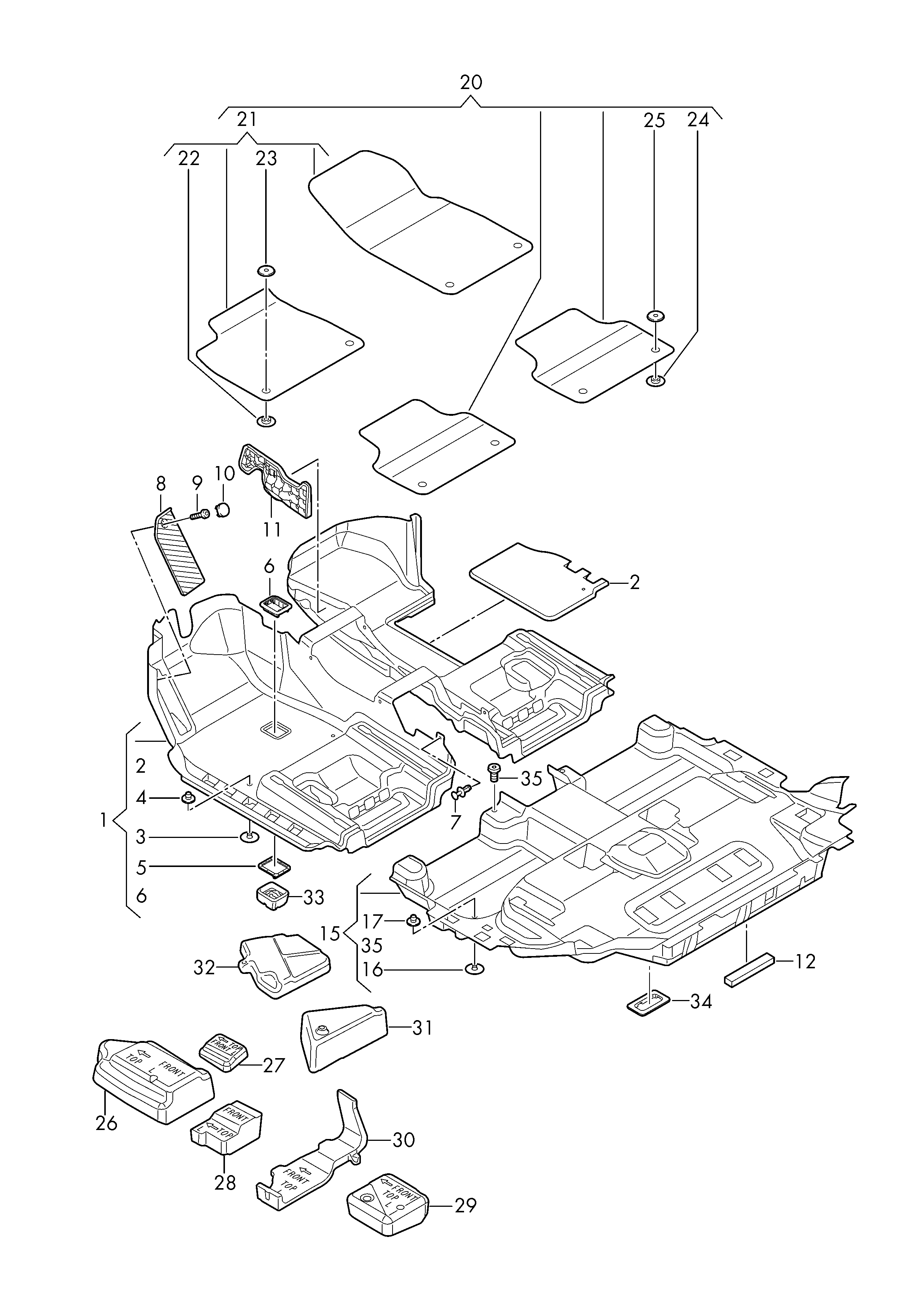 Zekkert BE-2729 - Зажим, молдинг / защитная накладка autodnr.net