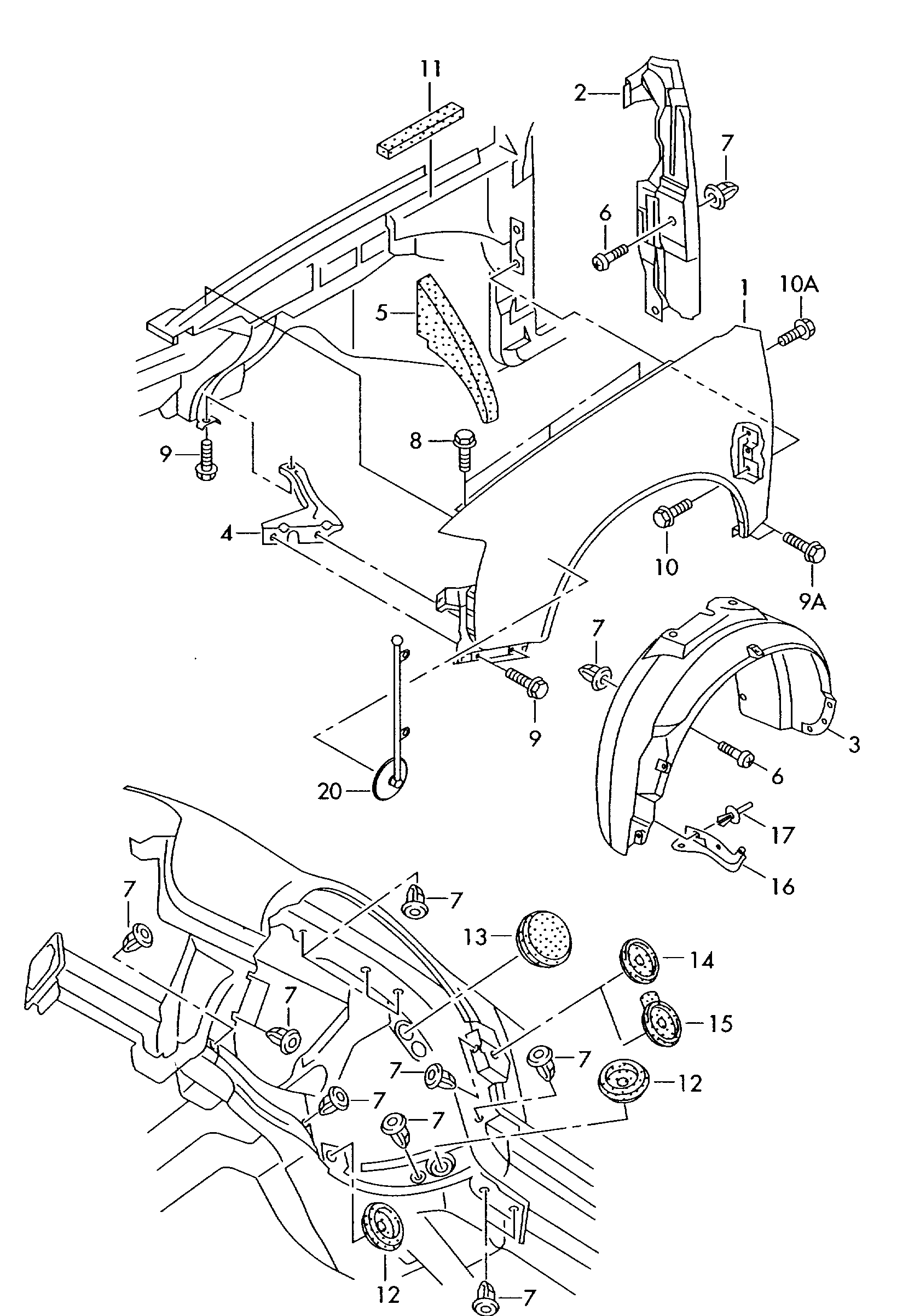 VAG 4A0 805 137 A - Кiльце ущiльнювальне autocars.com.ua