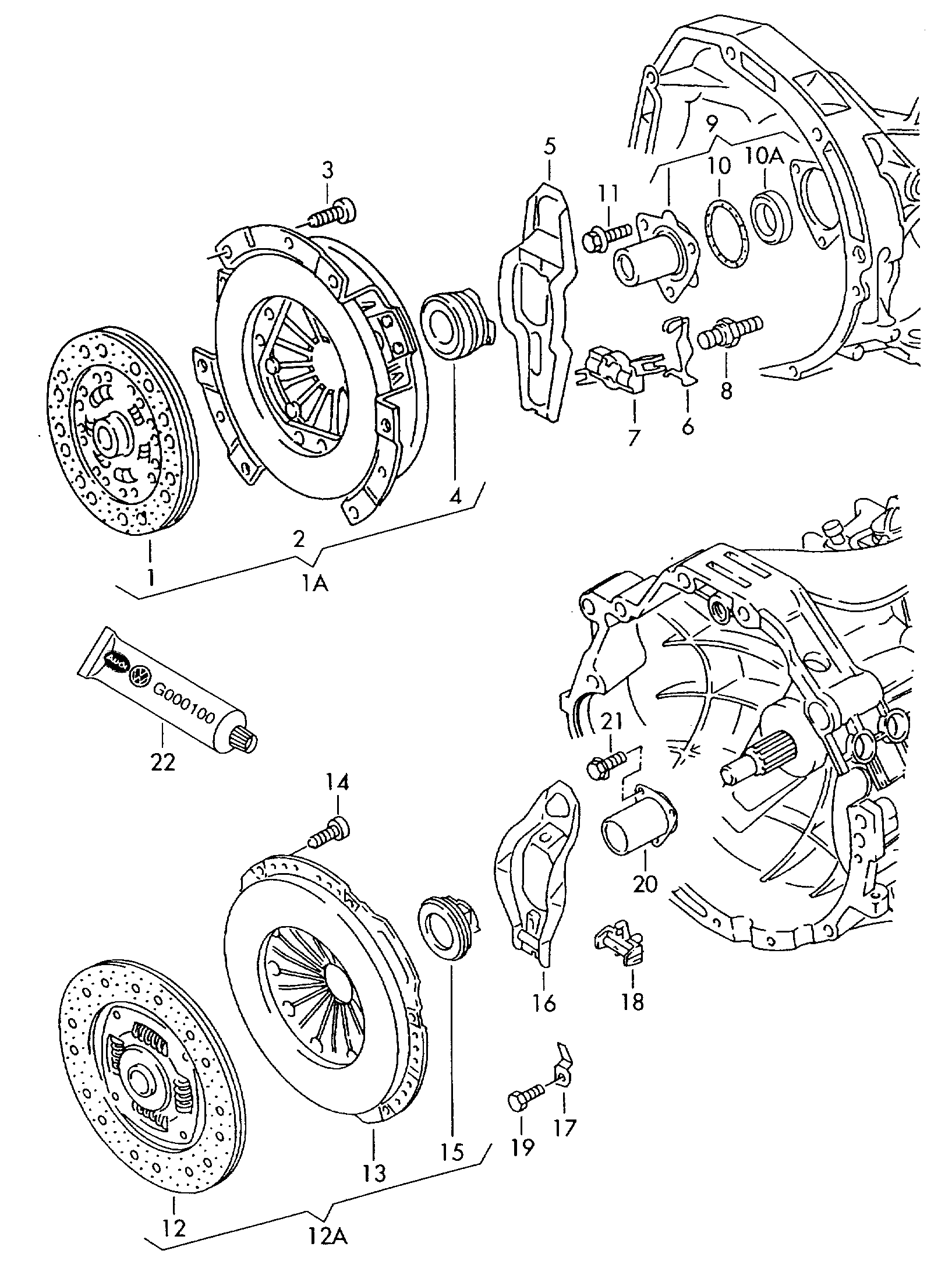 Blue Print ADBP300147 - Комплект сцепления autodnr.net