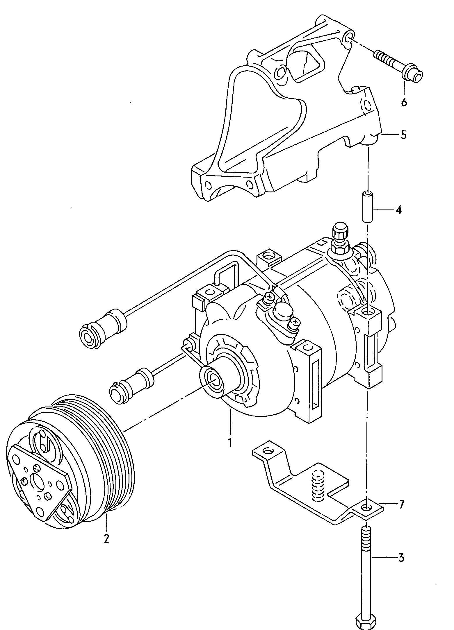 AKS Dasis 850337N - Компрессор кондиционера autodnr.net