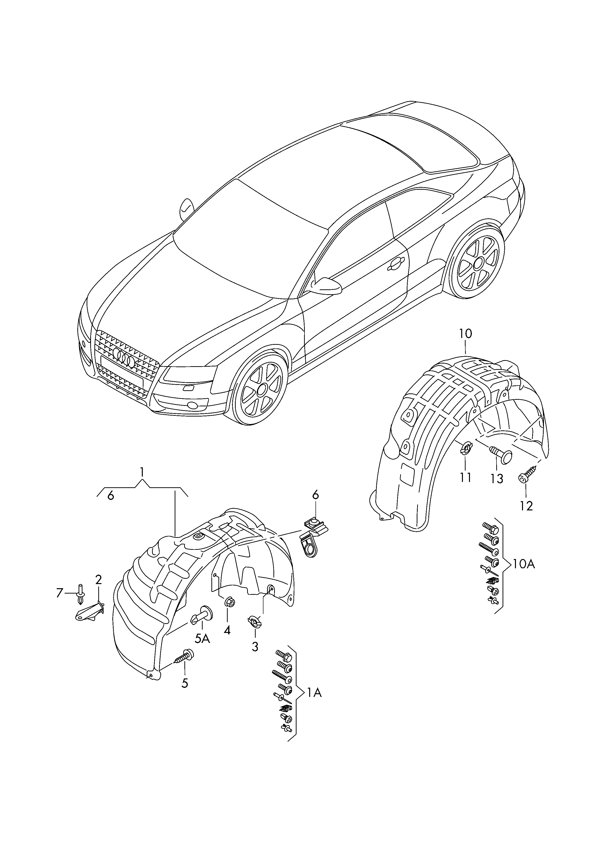 AUDI 8E0821989A - Зажим, молдинг / защитная накладка avtokuzovplus.com.ua