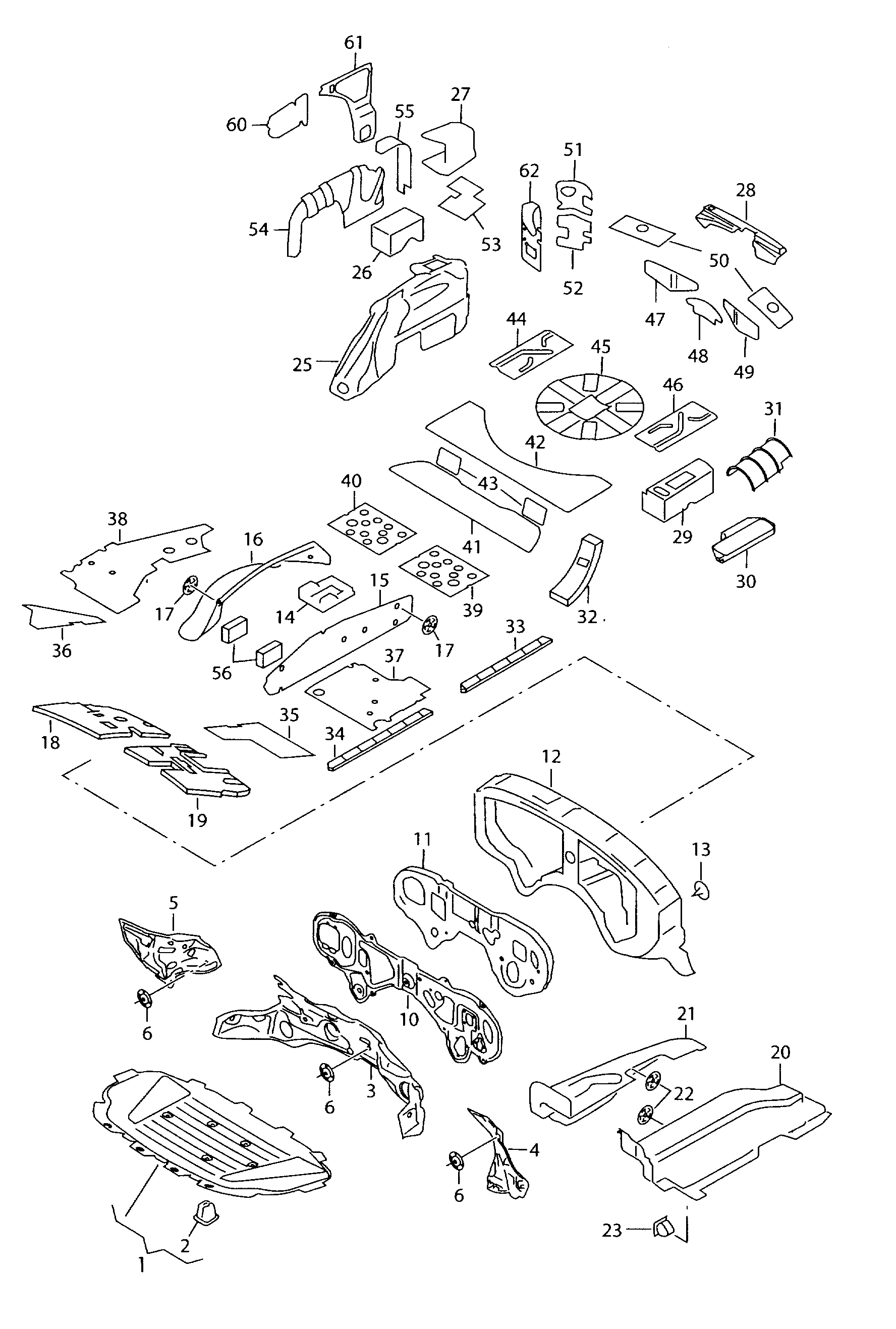 Seat N  10063205 - Болт, система випуску autocars.com.ua