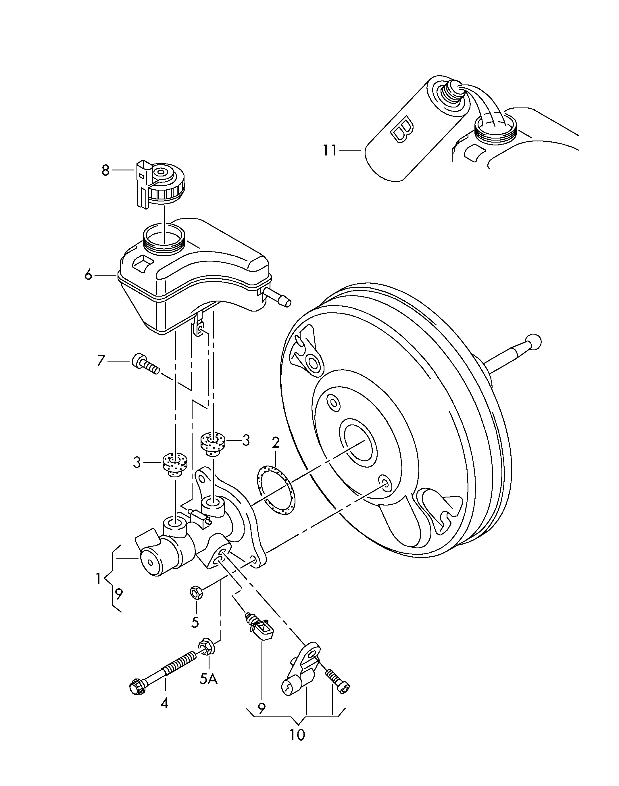 A.B.S. 61563 - Главный тормозной цилиндр autodnr.net