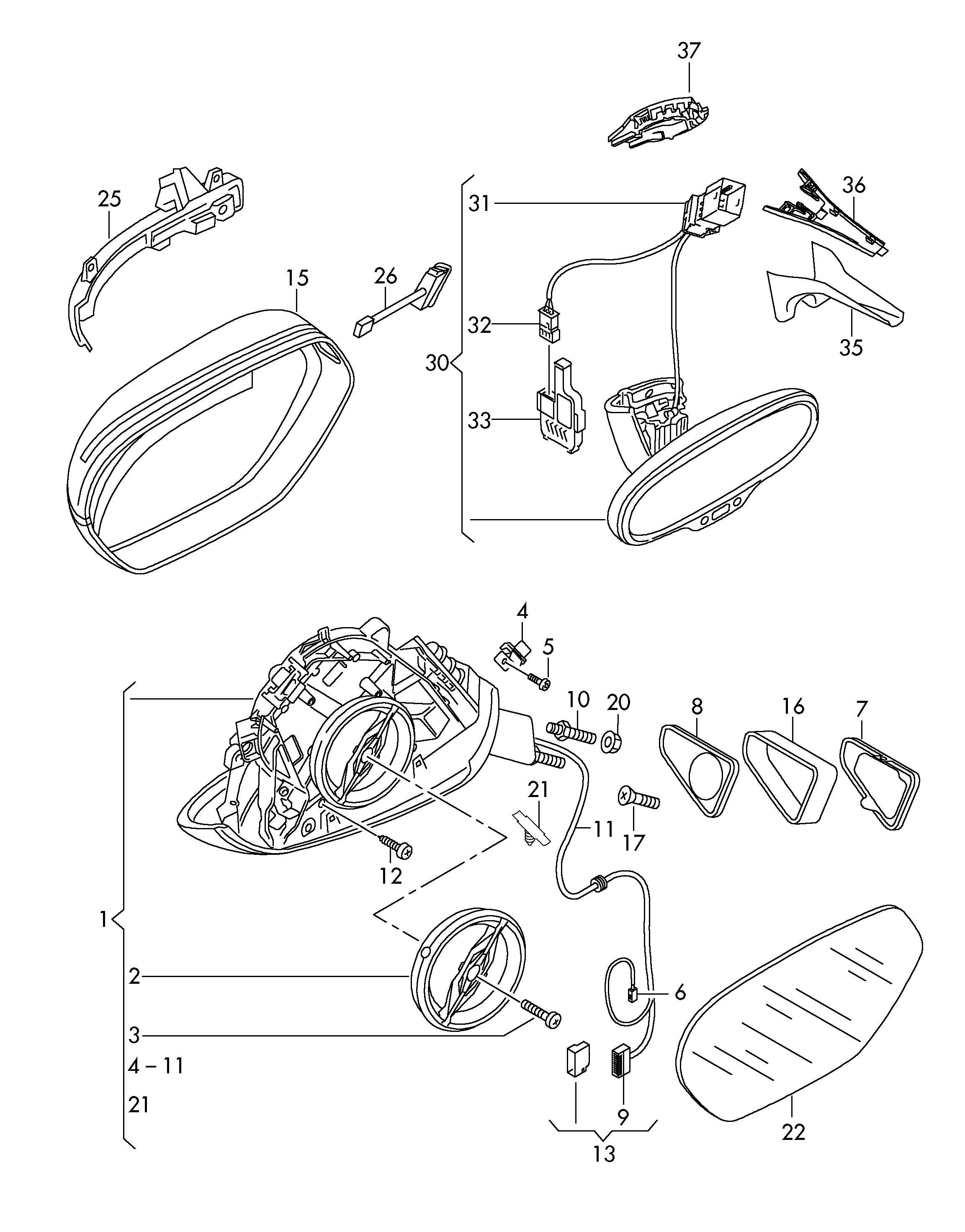 Alkar 6156818 - Наружное зеркало autodnr.net