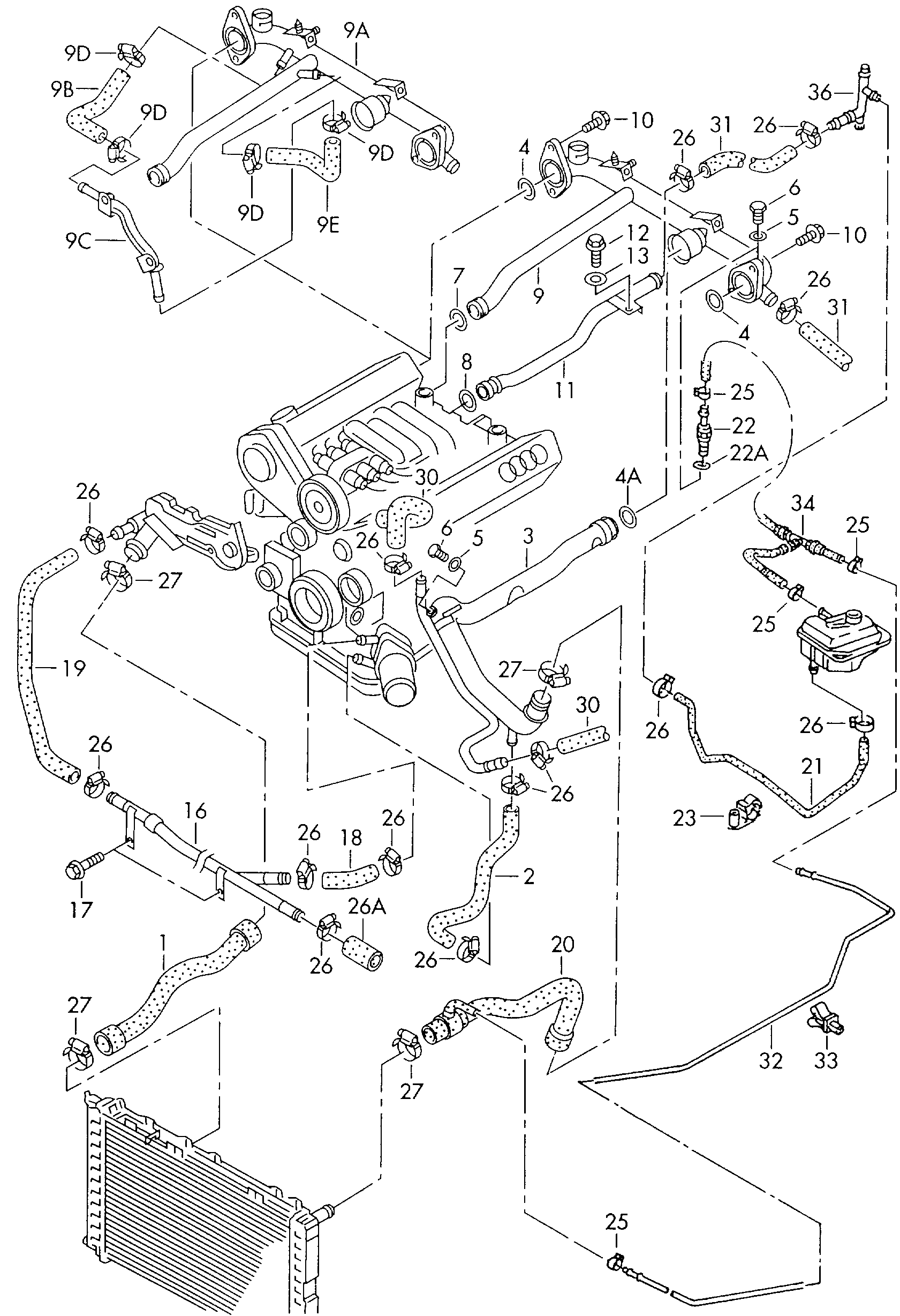 VAG N 102 580 01 - Затискача хомут autocars.com.ua