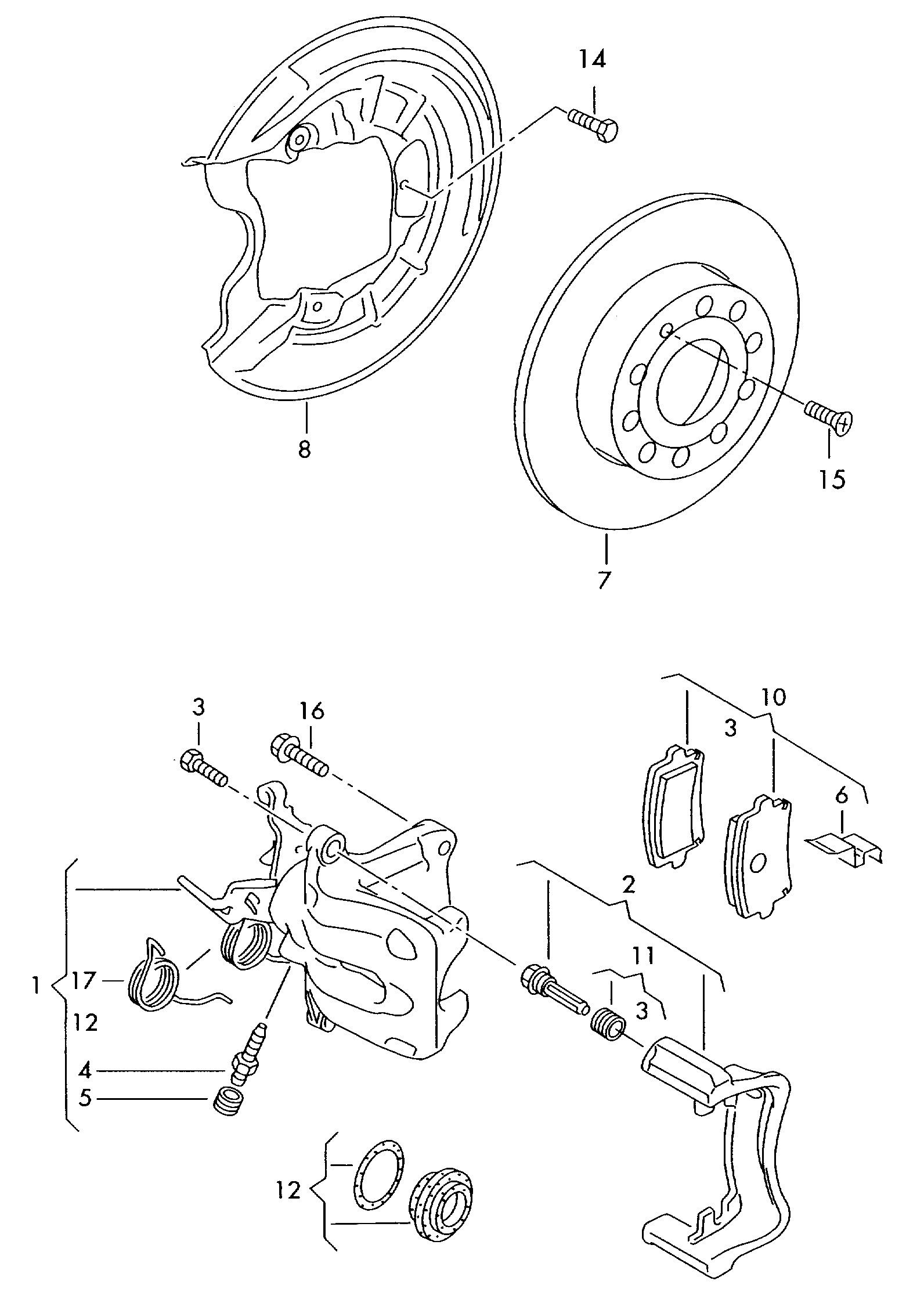 AUDI 8J0 615 601 A - Тормозной диск avtokuzovplus.com.ua