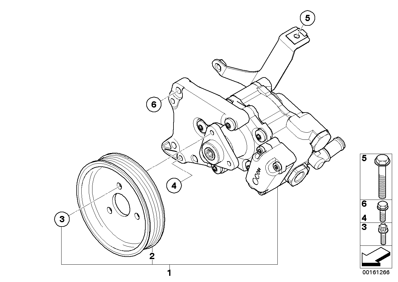 BMW 32 41 6 781 486 - Гідравлічний насос, рульове управління, ГУР autocars.com.ua