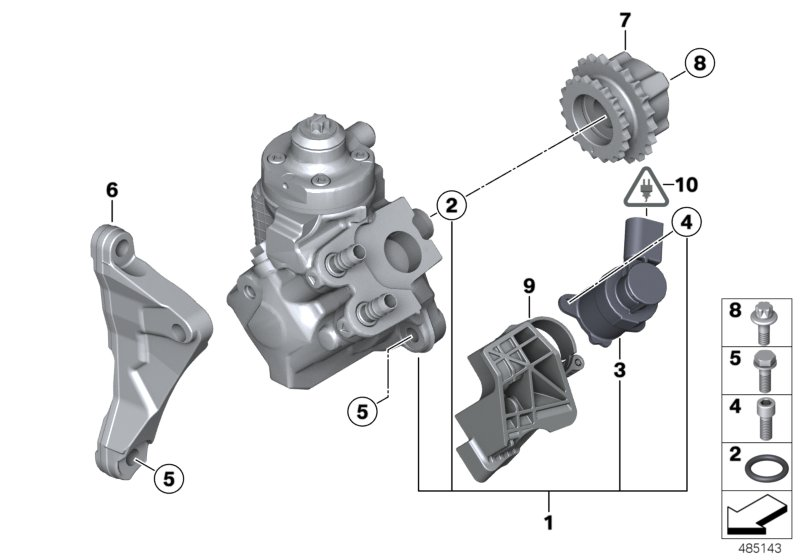 Mini 13 52 8 518 190 - Sprocket autocars.com.ua