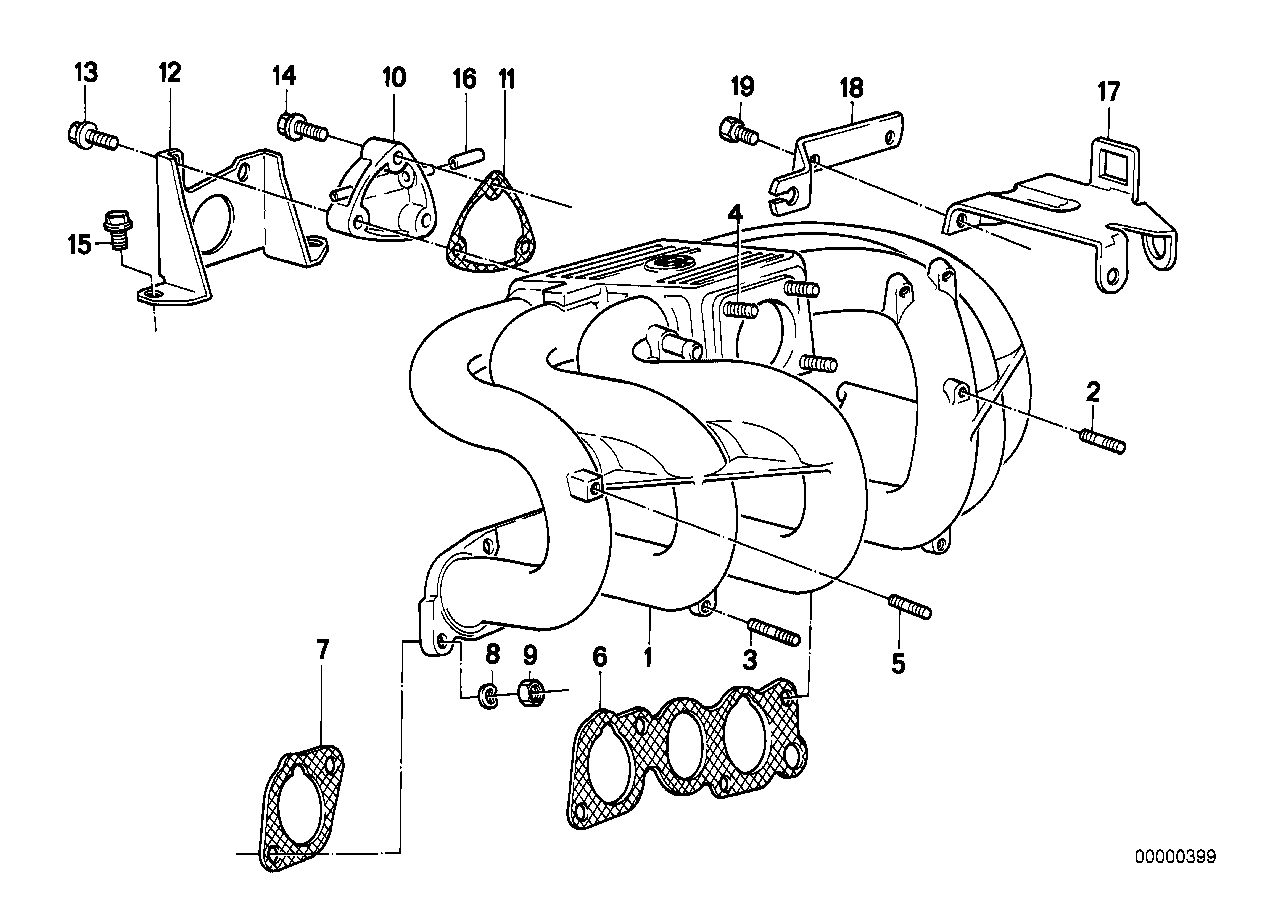 Elring 774.554 - Прокладка впускного коллектора autodnr.net