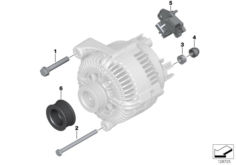 BMW 12 31 7 561 939 - Регулятор напруги генератора autocars.com.ua