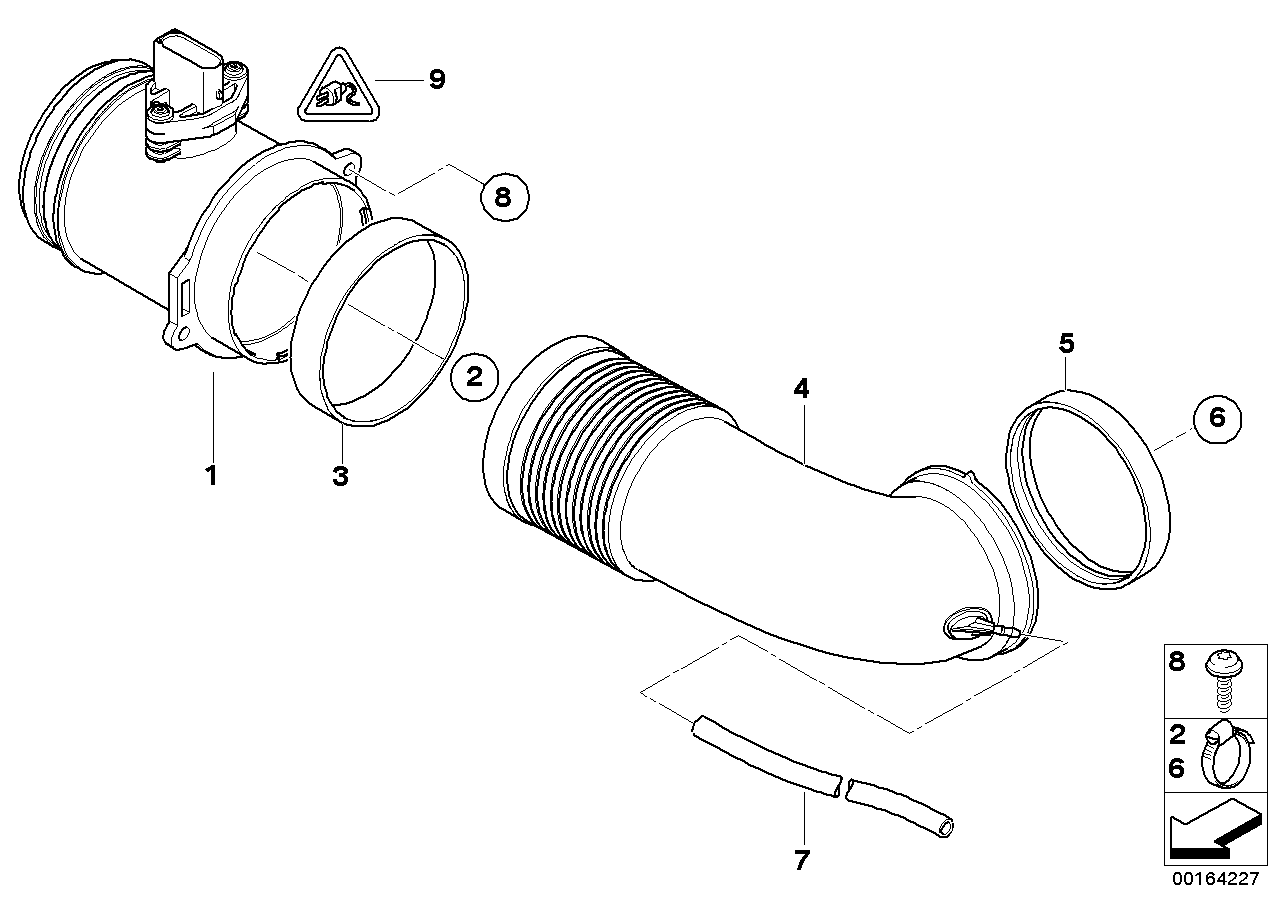 Mini 12 52 1 433 204 - Ремонтный комплект кабеля, расходомер воздуха avtokuzovplus.com.ua