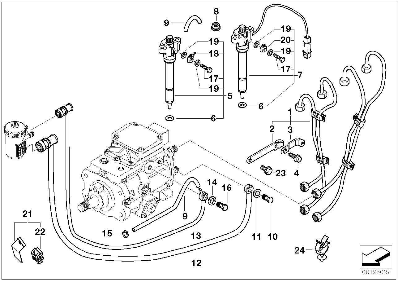 BMW 13 53 2 247 159 - Прокладка autocars.com.ua