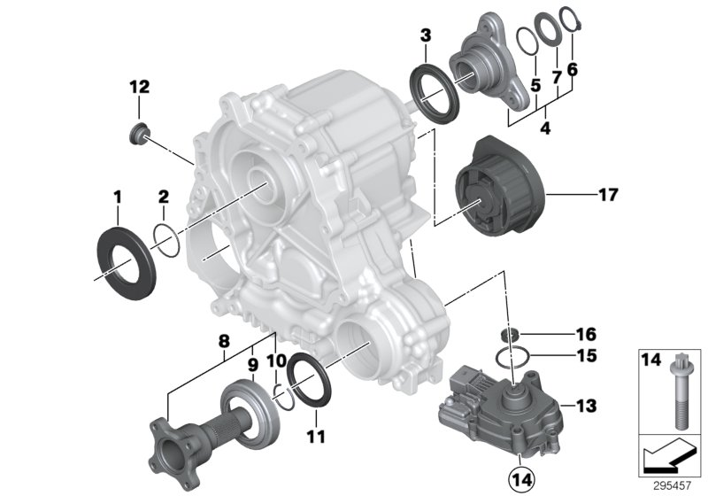 BMW 22 31 6 786 566 - Подушка КПП N55 autocars.com.ua