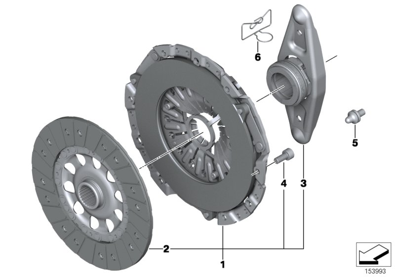 BMW 21 20 7 580 691 - Комплект сцепления avtokuzovplus.com.ua