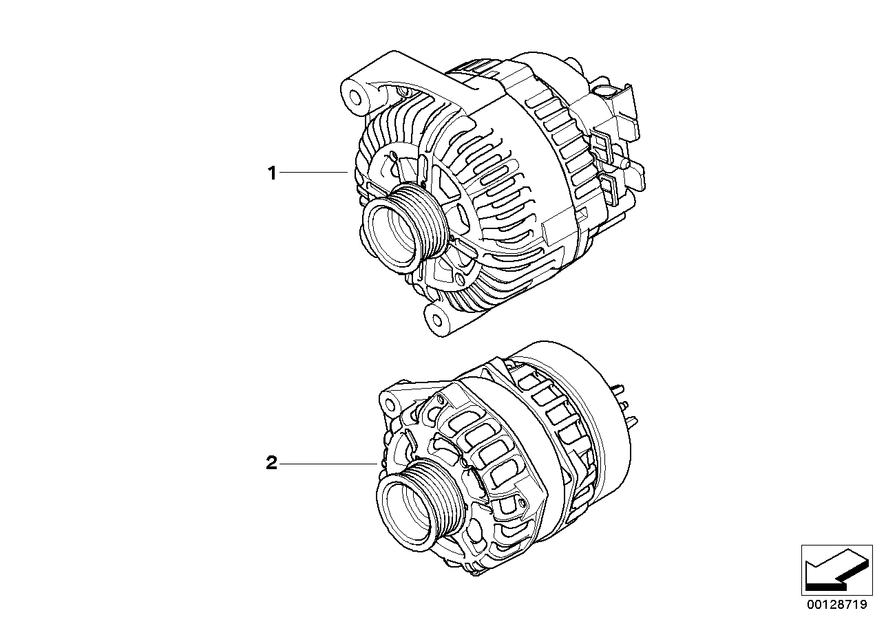 Mini 12 31 7 542 934 - Alternator avtokuzovplus.com.ua