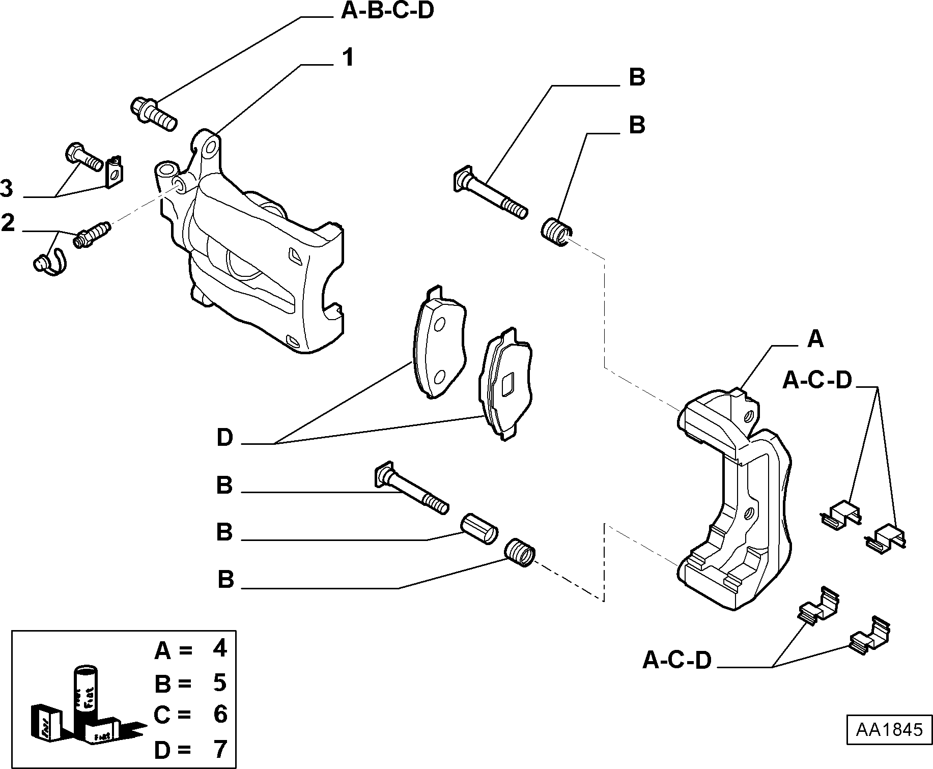 FIAT 77365555 - Гальмівний супорт autocars.com.ua