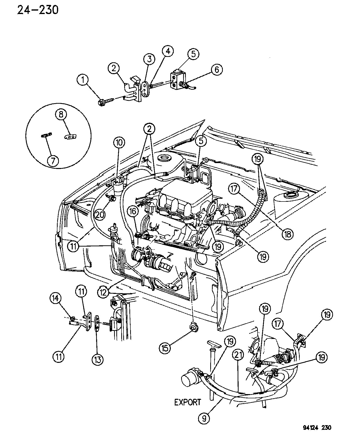 Chrysler 384 9468 - VALVE, DISCHARGE LINE CHECK autocars.com.ua