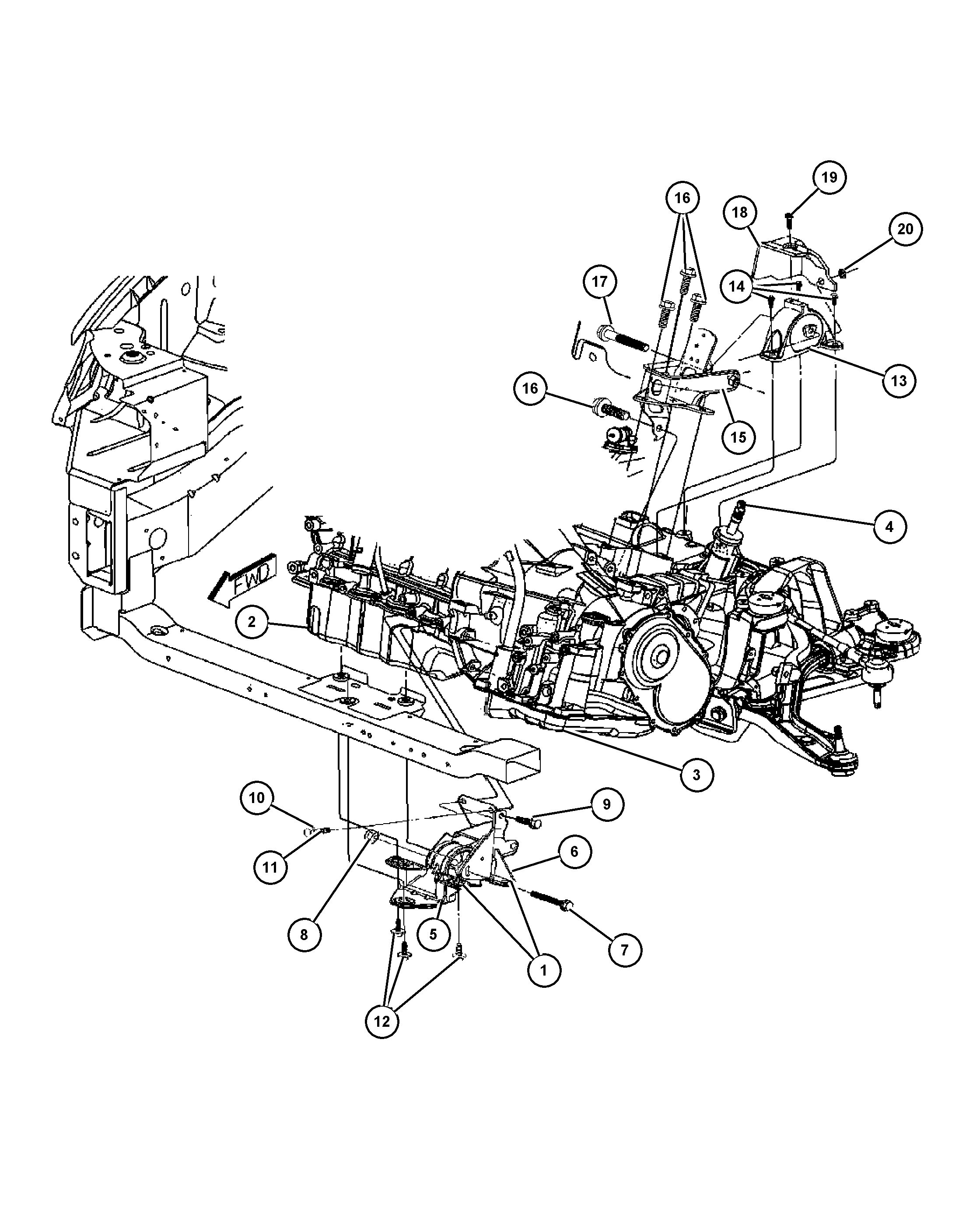 Maxgear 40-0428 - Подушка, опора, подвеска двигателя autodnr.net