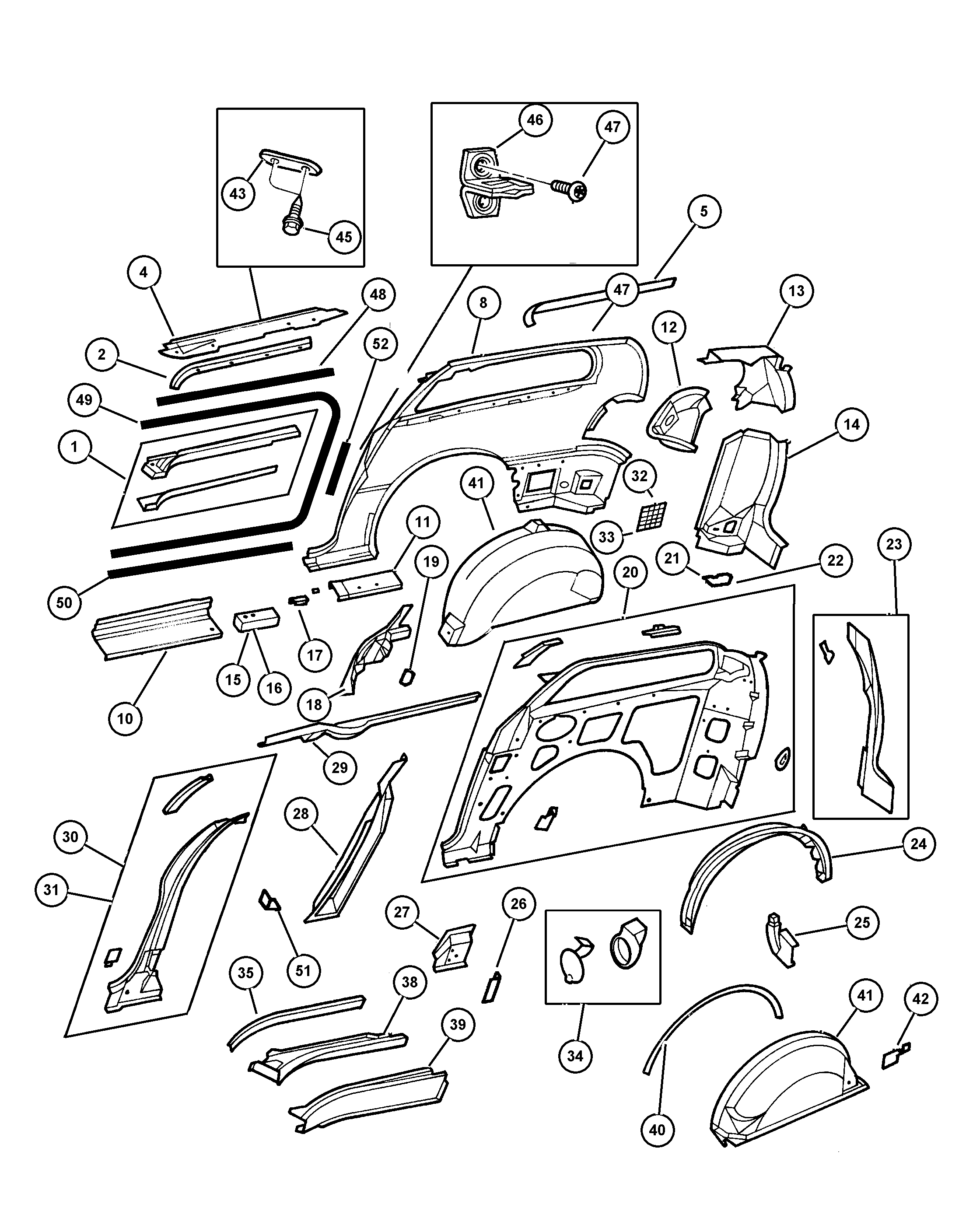 Mercedes-Benz 471 6330 - Кришка, паливної бак autocars.com.ua