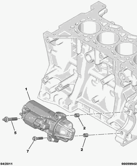 FIAT 96 750 925 80 - Стартер avtokuzovplus.com.ua