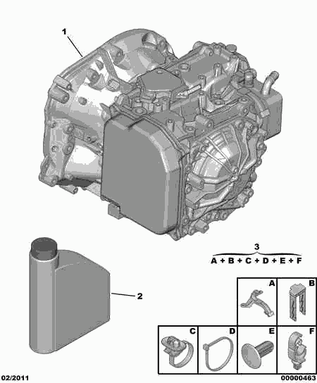 CITROEN 2231 26 - NEW AUT GEARBOX autocars.com.ua