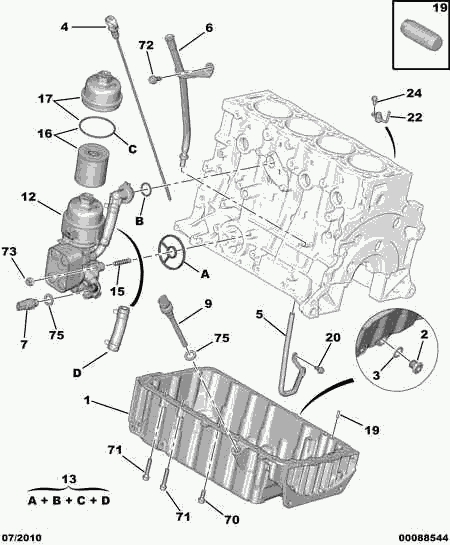 CITROËN 1103 L4 - Шланг радиатора avtokuzovplus.com.ua