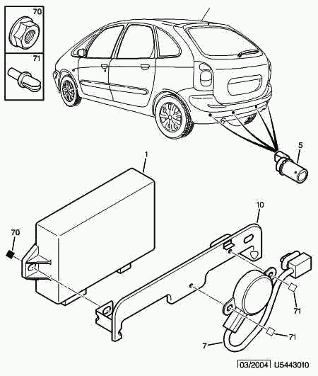 CITROËN 9023.G0 - Распорная заклепка avtokuzovplus.com.ua