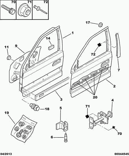 Opel 8545 97 - Каталізатор autocars.com.ua