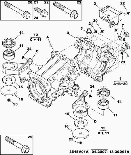 CITROEN 3017 08 - PLUG SEAL autocars.com.ua