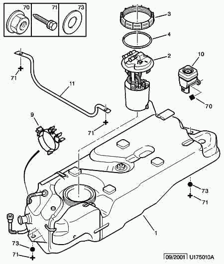 CITROËN 1525 R2 - GAUGE WITH PUMP avtokuzovplus.com.ua