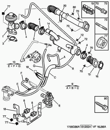 Lancia 1628.JZ - Клапан возврата ОГ avtokuzovplus.com.ua