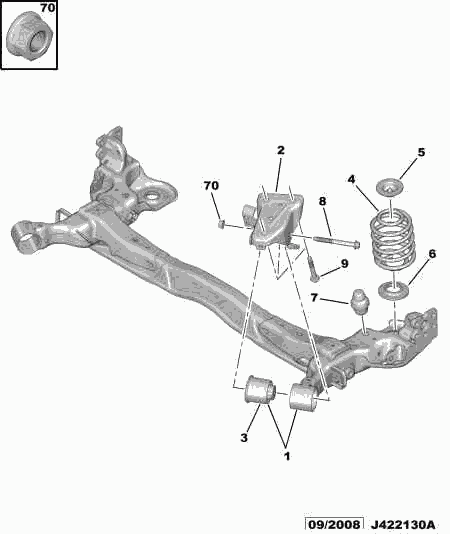 PEUGEOT 96 782 724 80 - Колісний гальмівний циліндр autocars.com.ua