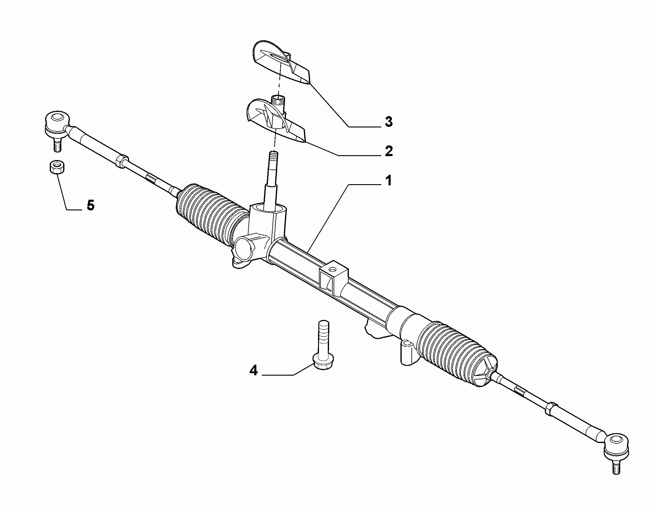 Spidan 51563 - Рулевой механизм, рейка autodnr.net