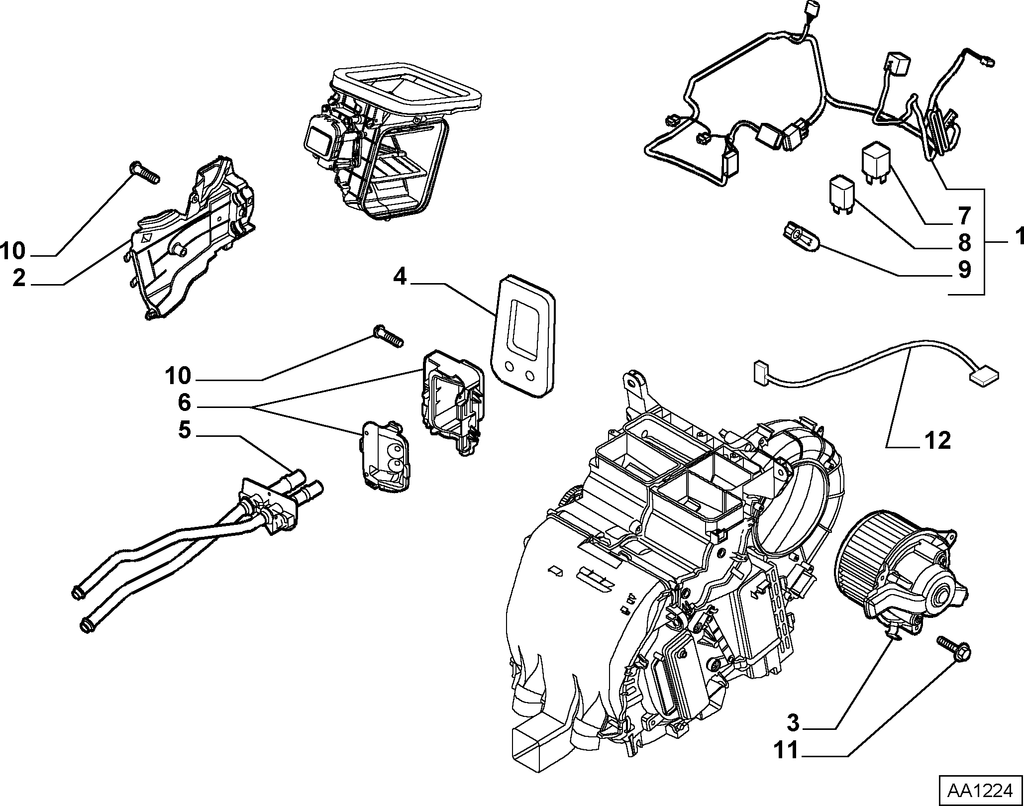 Magneti Marelli 069412509010 - Вентилятор салона autodnr.net