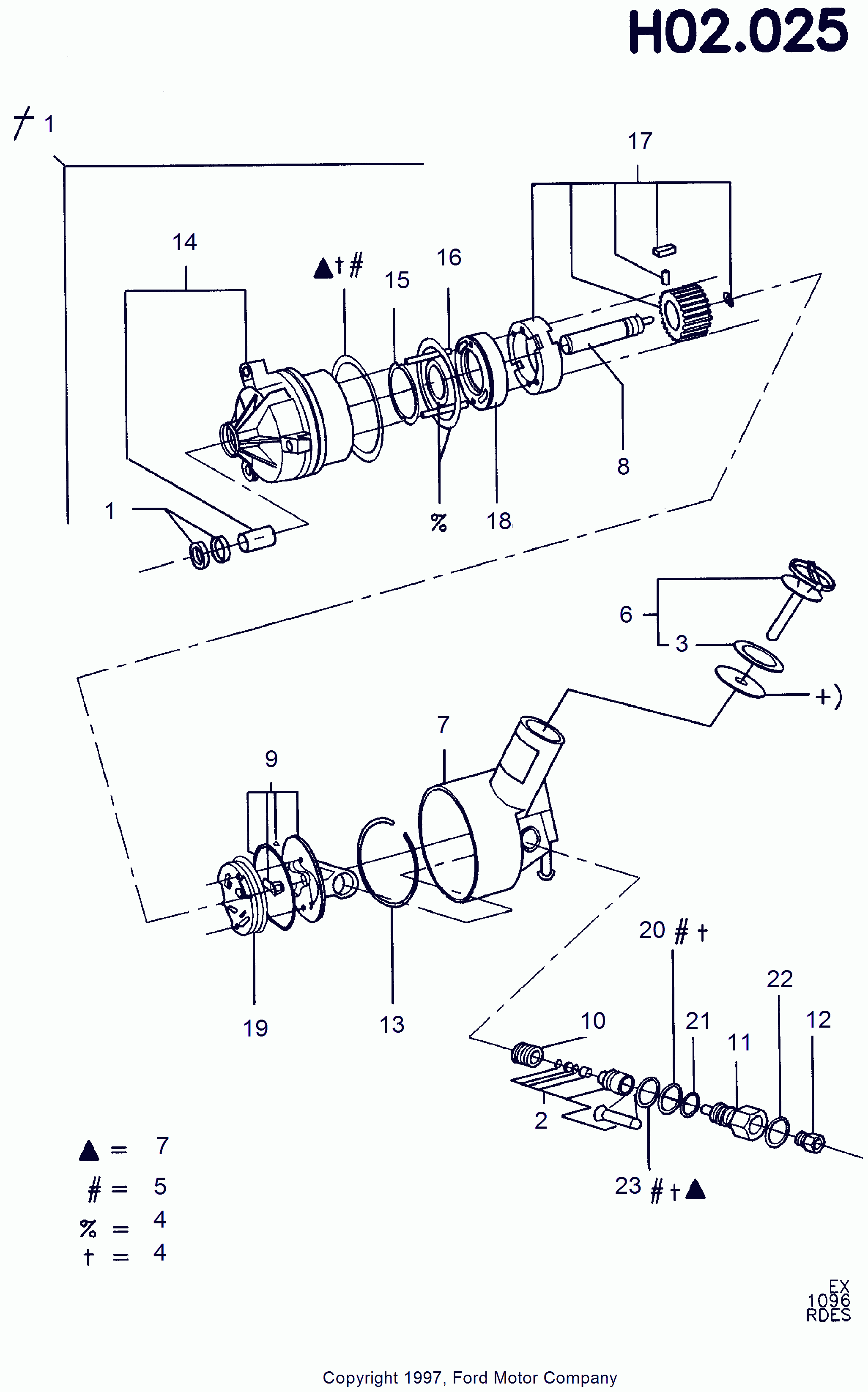 OM 3672864 - Гідравлічний насос, рульове управління, ГУР autocars.com.ua