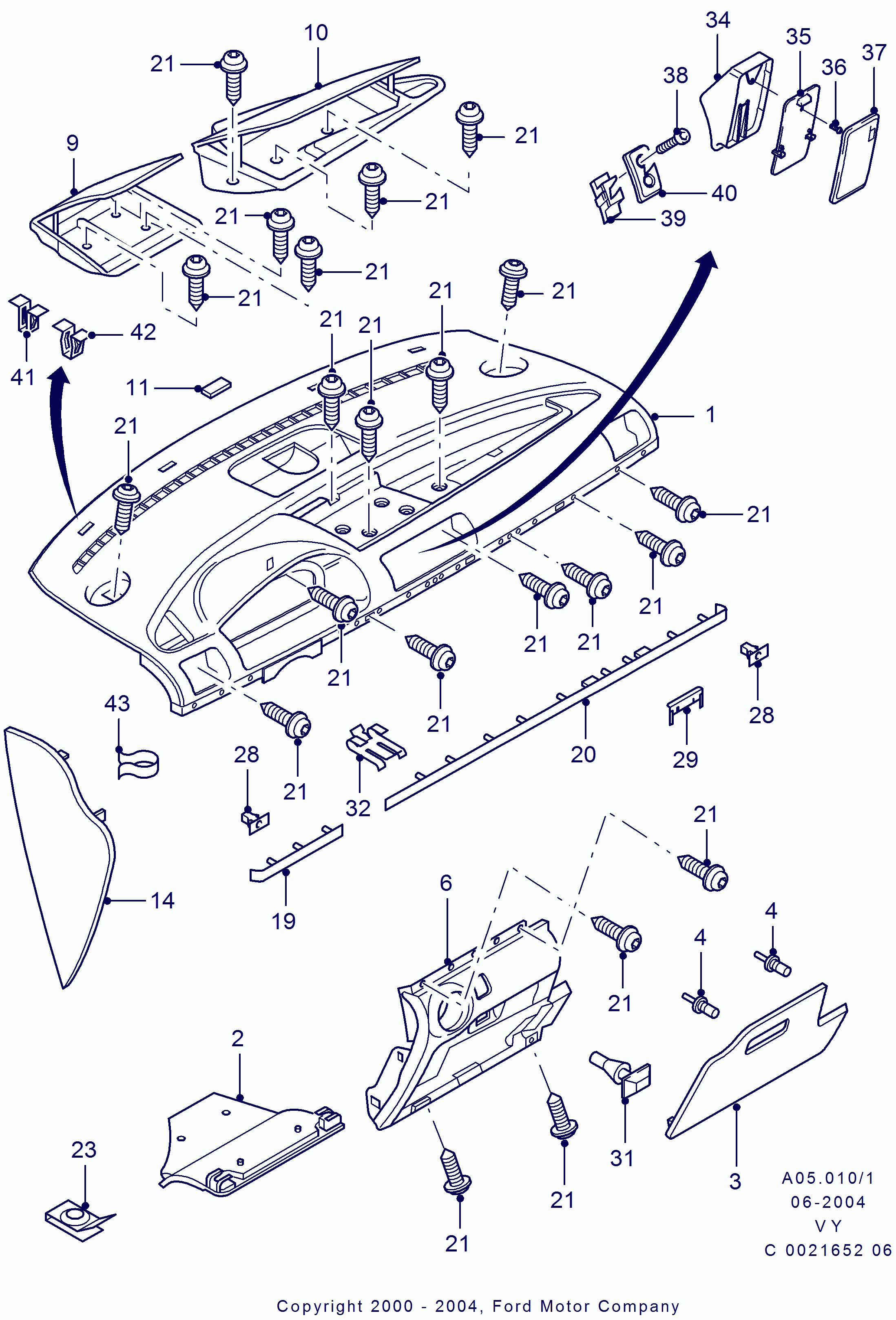 FORD 1110110 - Plug - Blanking - Sun Load Sensor autocars.com.ua