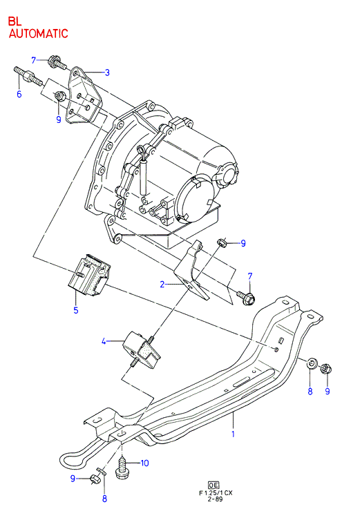 DYS 71-22185 - Подушка, опора, подвеска двигателя autodnr.net