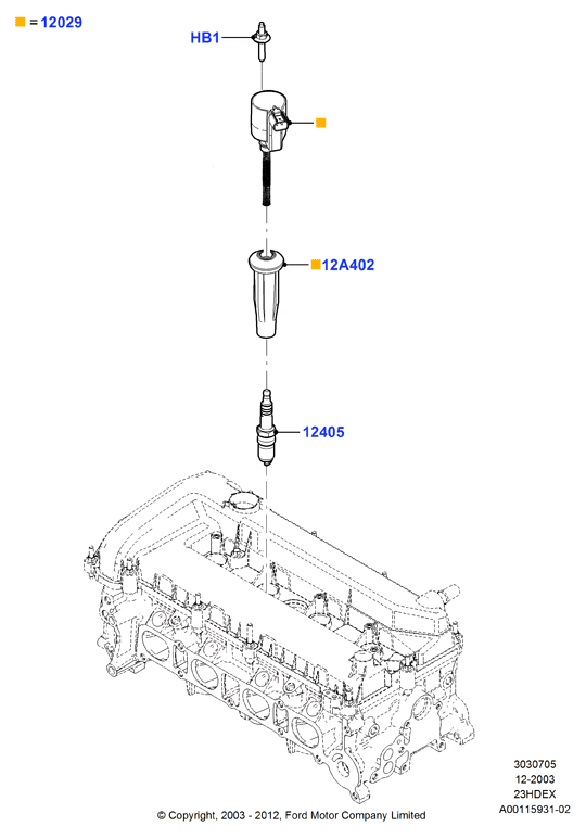 StartVOLT SC 1080 - Катушка зажигания для а-м Ford-Mazda-Volvo 1.8i-2.0i-2.3i SC 1080 autodnr.net