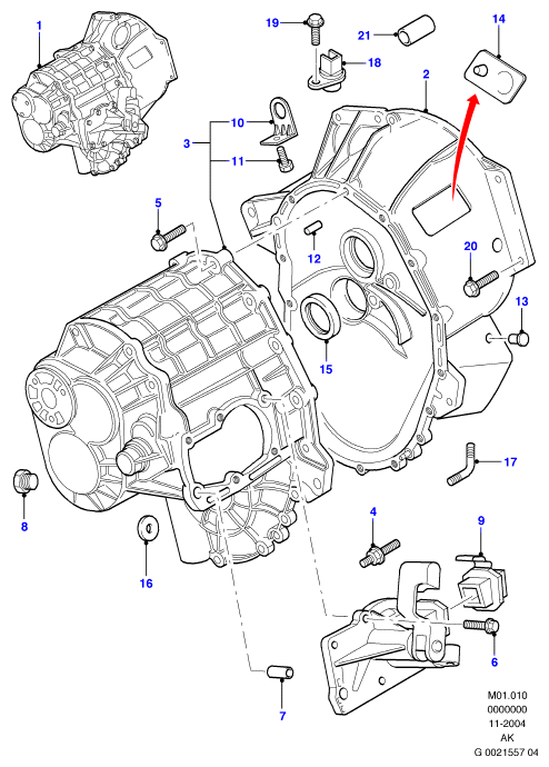 FORD 4161562 - Датчик импульсов, коленвал avtokuzovplus.com.ua