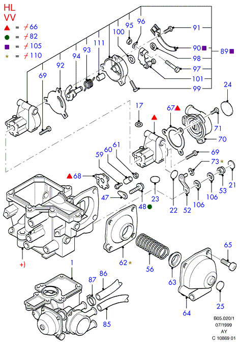 Volvo 1617096 - Рычаг подвески колеса avtokuzovplus.com.ua