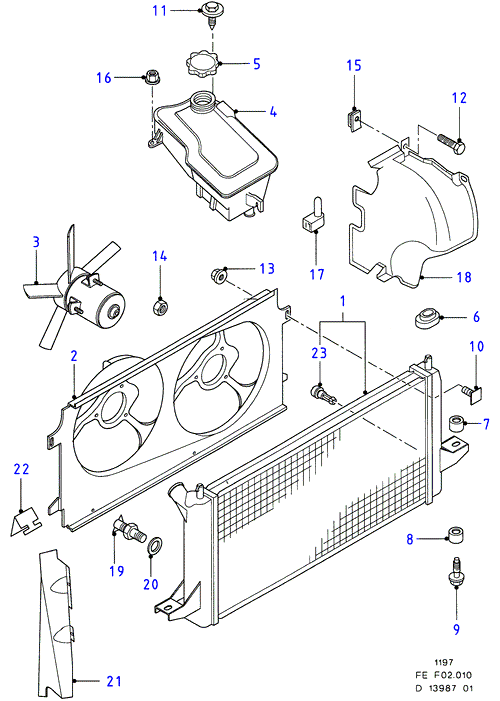 FORD 1029727 - Крышка, резервуар охлаждающей жидкости avtokuzovplus.com.ua