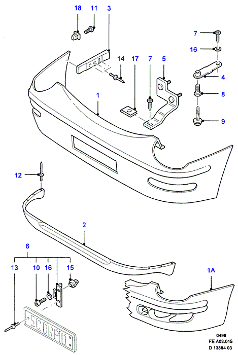 FORD 1555002 - Rivet, 4.8MM autocars.com.ua