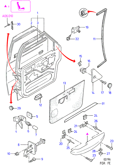 AKRON 1050330 - Panel Assy - Door - Outer, RH autocars.com.ua