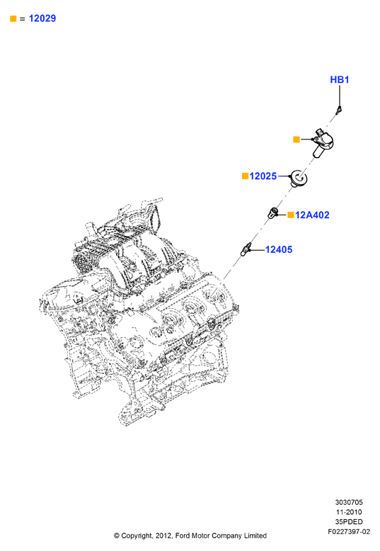 StartVOLT SC 1035 - Катушка зажигания для а-м Mazda CX-9 07--Ford Explorer 11- 3.5i-3.7i SC 1035 autodnr.net