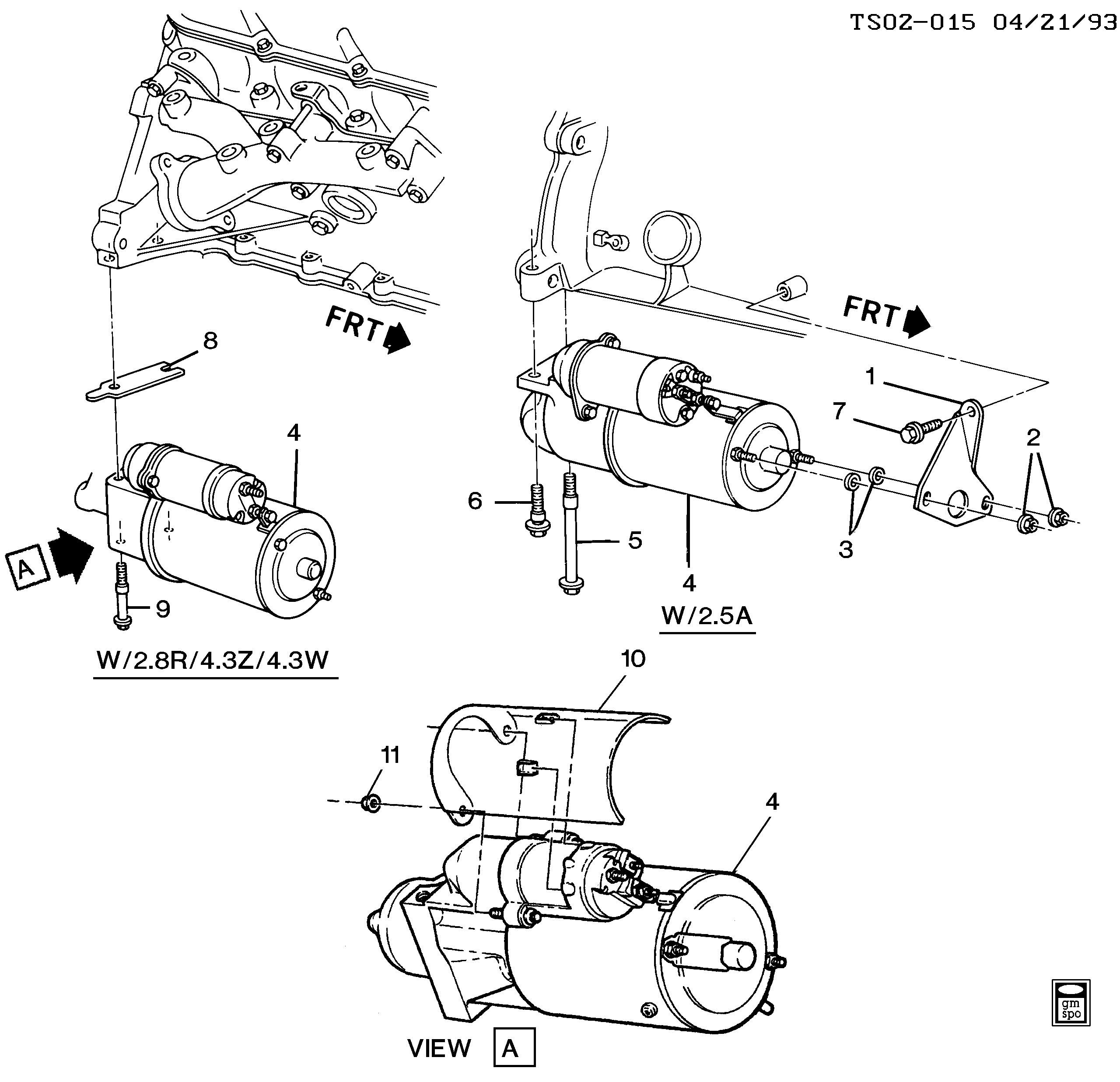 Oldsmobile 10465065 - Стартер autocars.com.ua