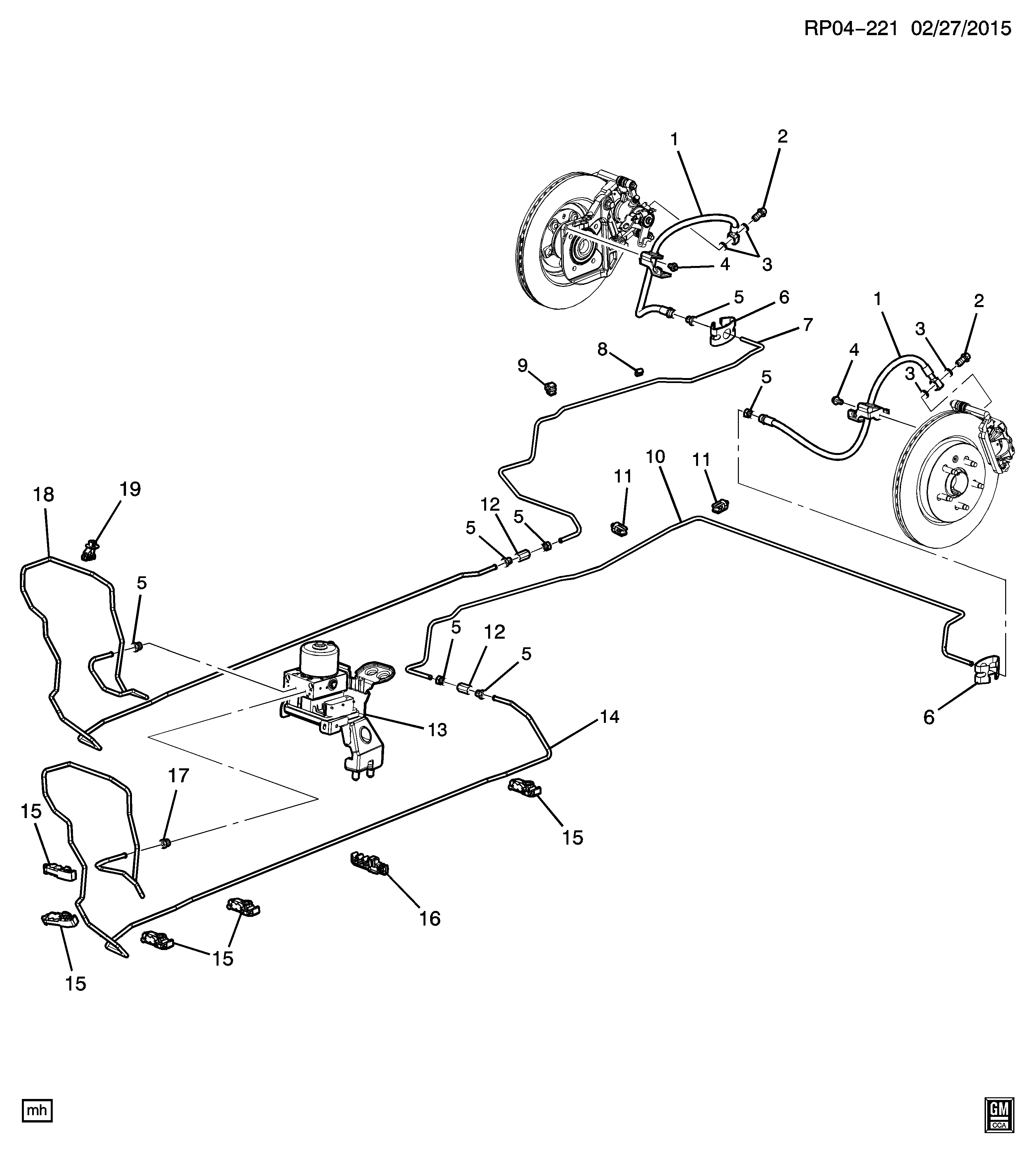 Brovex-Nelson H7538Q - Тормозной шланг autodnr.net