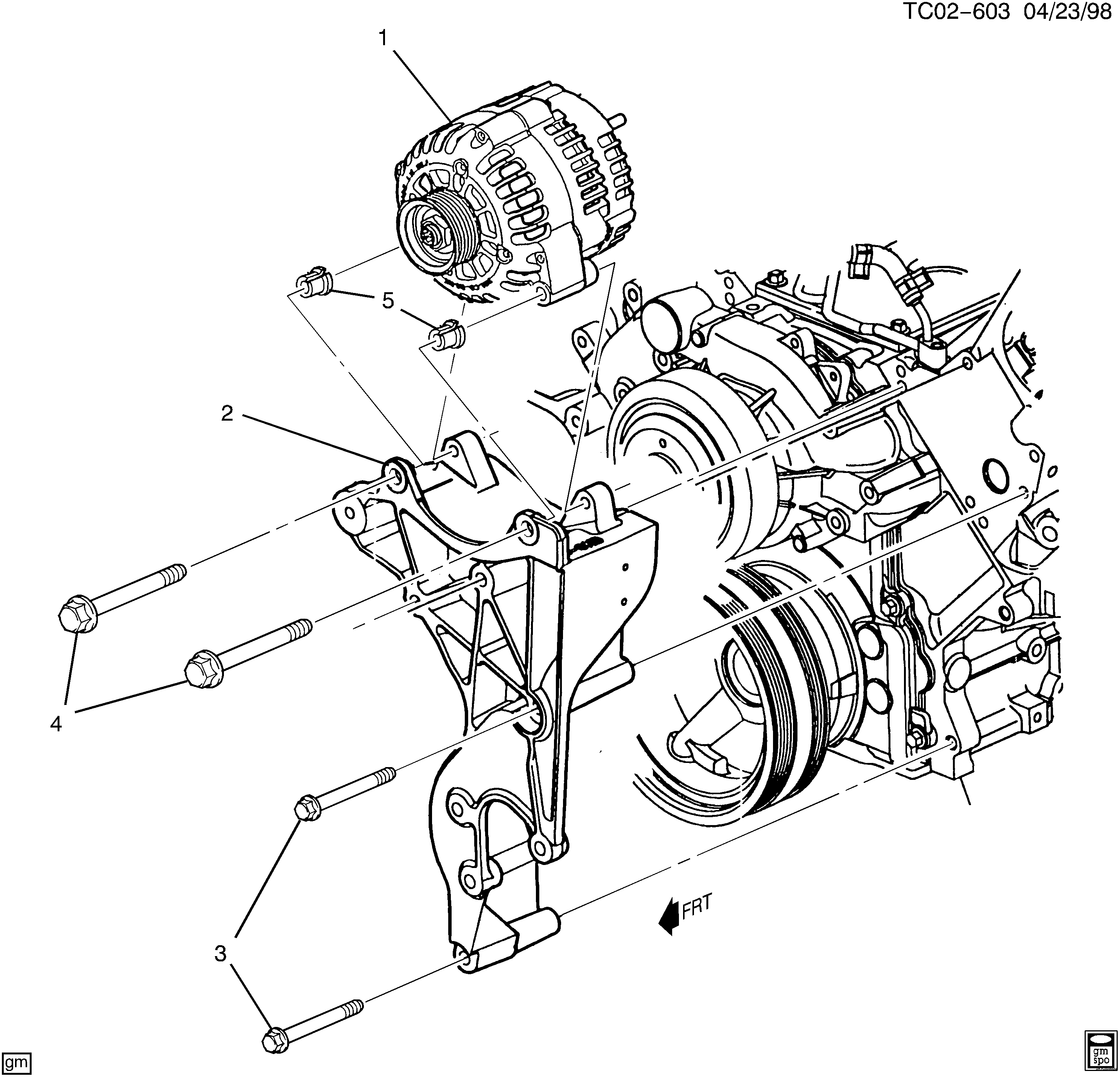 General Motors 15755900 - Генератор autocars.com.ua