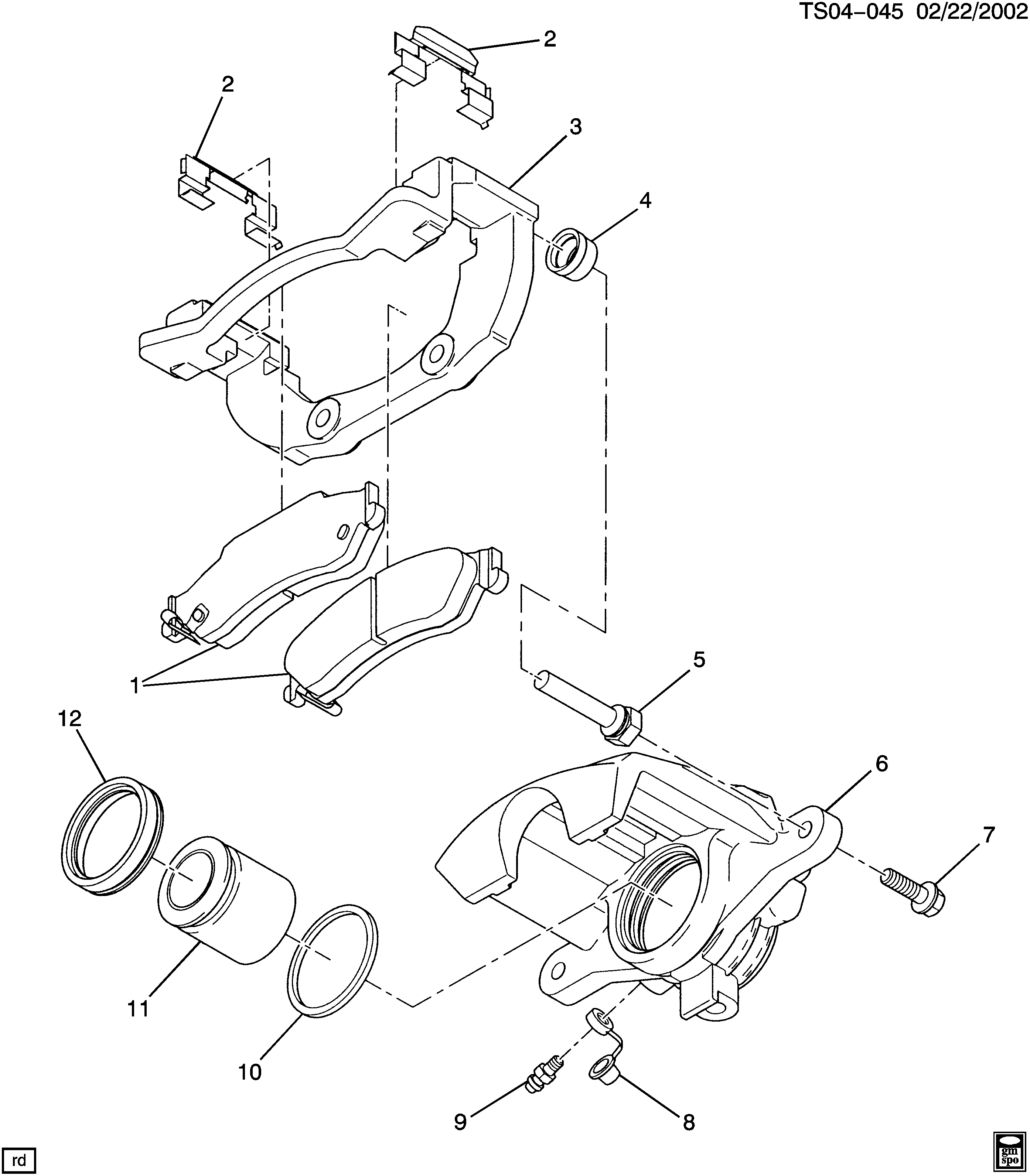 SAAB 89027184 - Тормозные колодки, дисковые, комплект avtokuzovplus.com.ua