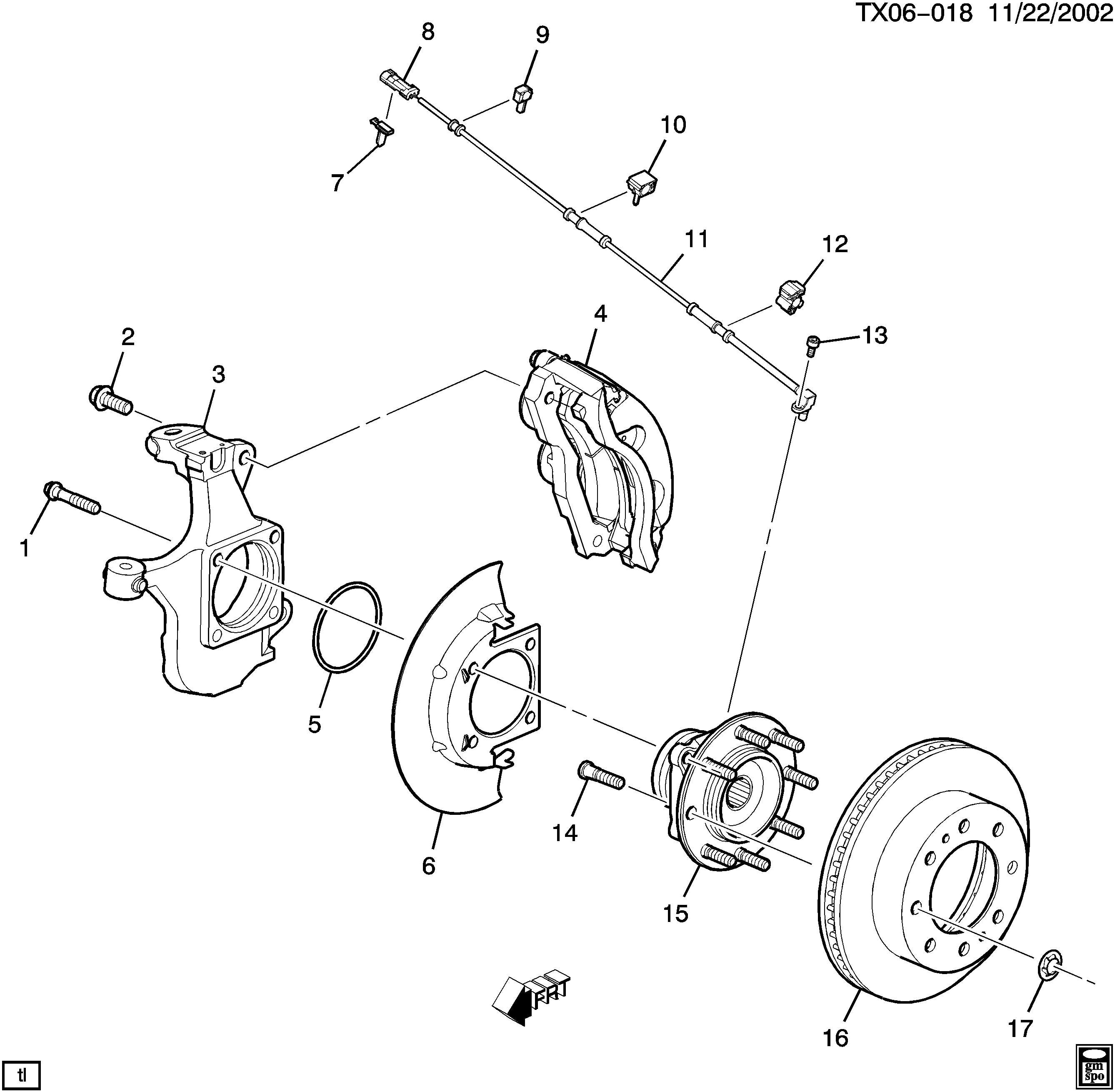 Chevrolet 15946732 - Комплект подшипника ступицы колеса avtokuzovplus.com.ua