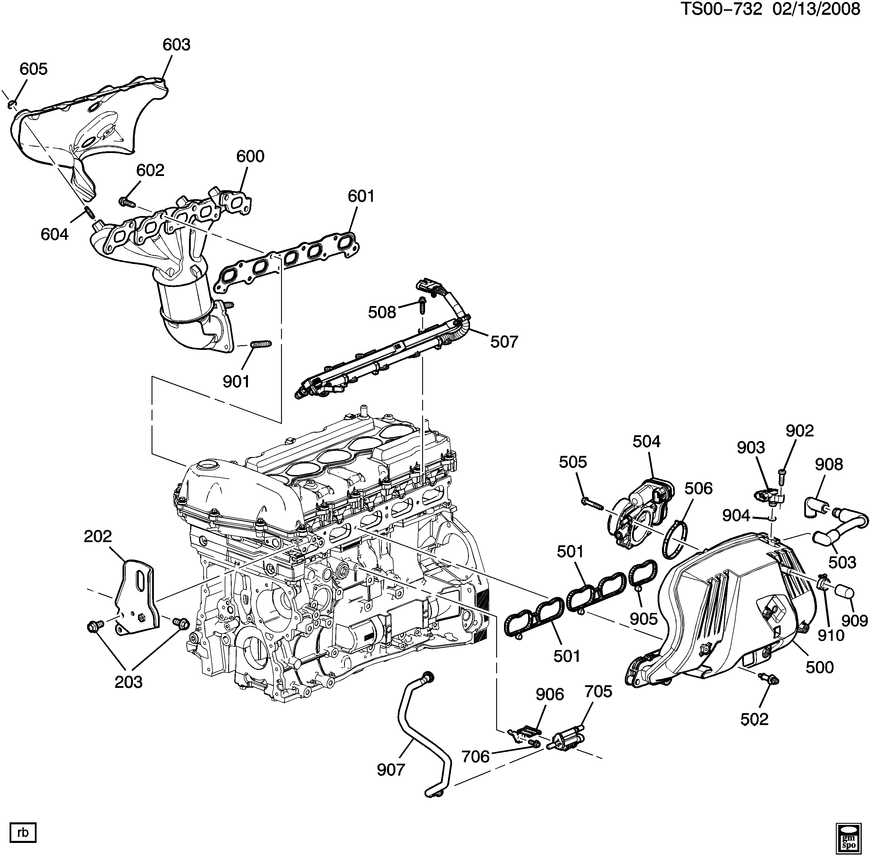 Buick 12575463 - Прокладка, корпус впускного колектора autocars.com.ua